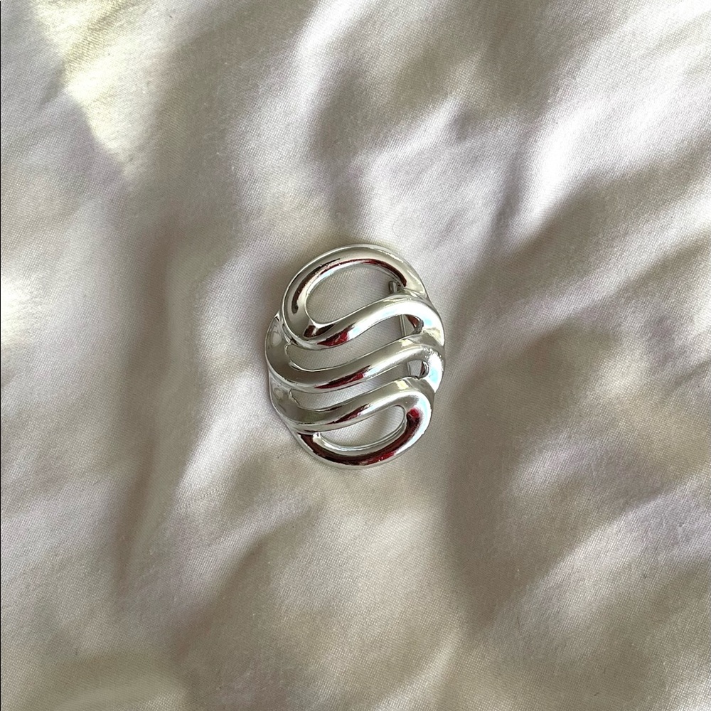 vintage silver pin